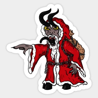 A Very Merry Krampusnacht Sticker